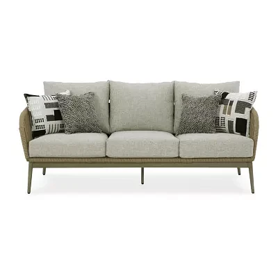 Signature Design by Ashley Swiss Valley Patio Sofa