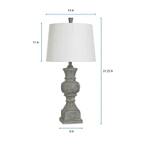 Stylecraft 31.25" Bullwell Table Lamp