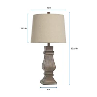 Stylecraft 30.25" Roanoke Table Lamp