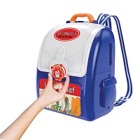 Kid Galaxy On The Go Backpack - Pretend Play Cooking Set