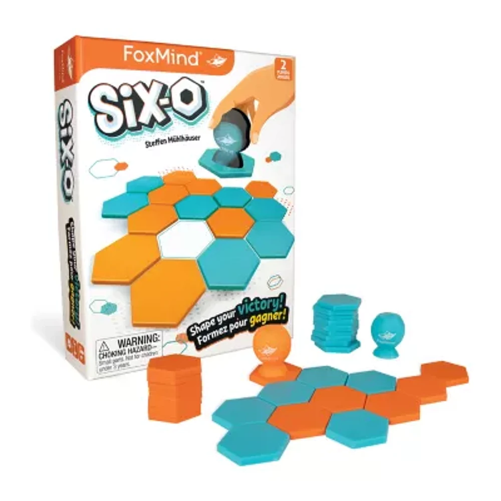 Foxmind Games Six-O Logic Game Brain Game