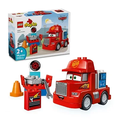 LEGO 10417 Mack At The Race Cars Building Set