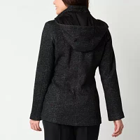 Liz Claiborne Womens Fleece Midweight Jacket