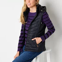 Liz Claiborne Womens Lightweight Puffer Vests