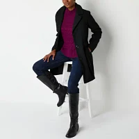 Gallery Womens Lined Heavyweight Peacoat