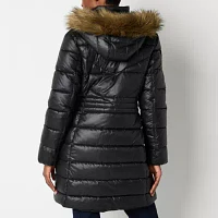 Gallery Womens Removable Hood Heavyweight Puffer Jacket