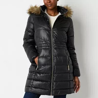 Gallery Womens Removable Hood Heavyweight Puffer Jacket