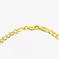 10K Gold 9 Inch Solid Casted Id Bracelet