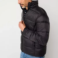 St. John's Bay Mens Adaptive Water Resistant Midweight Puffer Jacket