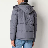 St. John's Bay Cold Weather Mens Lined Heavyweight Puffer Jacket