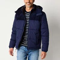 St. John's Bay Mens Lined Water Resistant Heavyweight Puffer Jacket