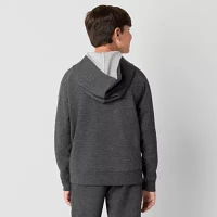 Xersion Little & Big Boys Double-Knit Hooded Long Sleeve Sweatshirt