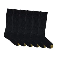 Gold Toe Harrington 6 Pair Crew Socks Mens