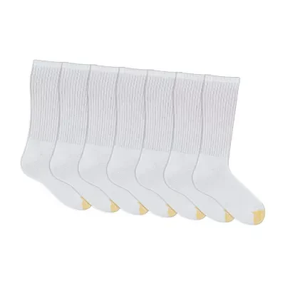 Gold Toe Harrington Bonus Pack 7 Pair Crew Socks Mens