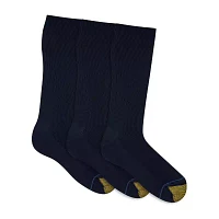 Gold Toe Metropolitan Dress 3 Pair Big and Tall Crew Socks Mens