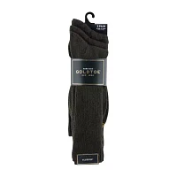 Gold Toe Fluffies 3 Pair Crew Socks Mens