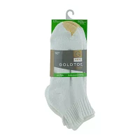 Gold Toe Ultra Tec 3 Pair Quarter Ankle Socks Mens