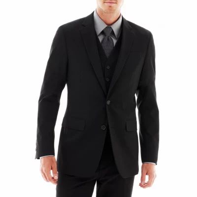 J. Ferrar Stretch Gabardine Suit Jacket - Classic Fit