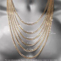 10K Gold 20 Inch Solid Rope Chain Necklace