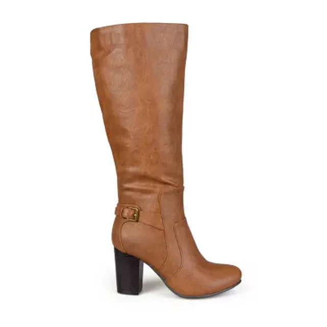 Calf Jcpenney High Boots John's Bay Womens Roslyn Wide Calf