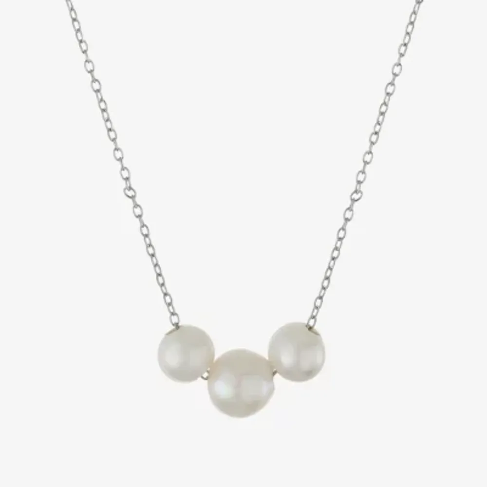 Monet Jewelry Simulated Pearl 19 Inch Rolo Strand Necklace | Plaza Del  Caribe