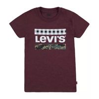 Levi's Big Boys Crew Neck Short Sleeve Graphic T-Shirt