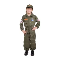 Little & Big  Boys Air Force Pilot Costume