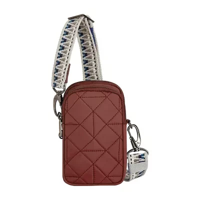 Travelon Boho Anti-Theft 2 Compartment Phone Crossbody