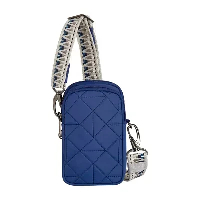 Travelon Boho Anti-Theft 2 Compartment Phone Crossbody