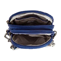 Travelon Boho Anti-Theft 2 Compartment Phone Crossbody