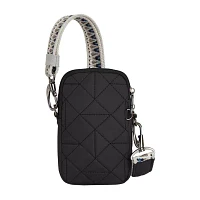 Travelon Boho Anti-Theft 2 Compartment Phone Crossbody