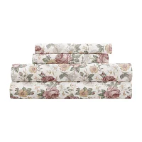 Casual Comfort Blooming Floral Patterned Sheet Set