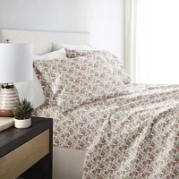 Casual Comfort Blooming Floral Patterned Sheet Set