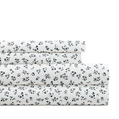 Casual Comfort Ditsy Floral Patterned Sheet Set