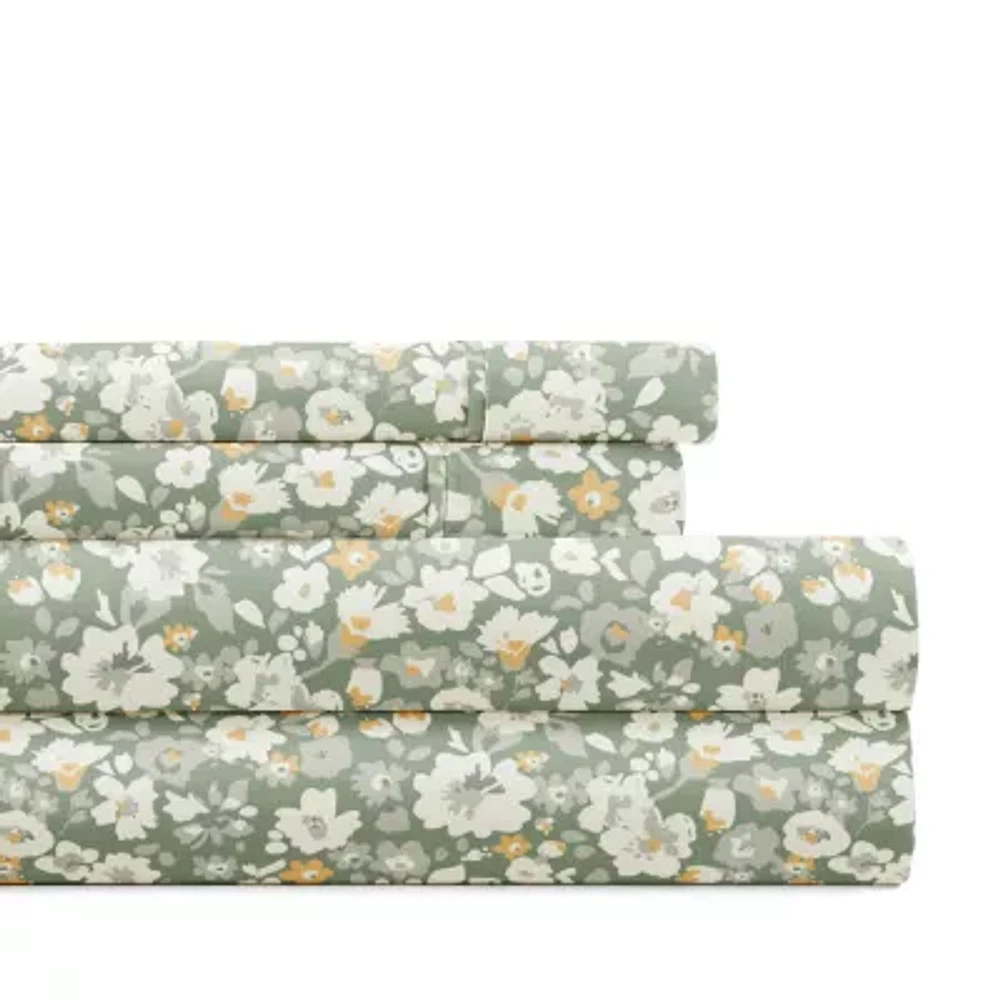 Casual Comfort Floral Dream Patterned Sheet Set