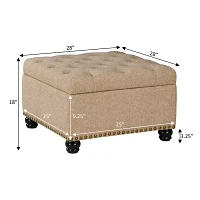 Herald Storage Ottoman