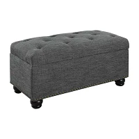 7th Avenue Storage Ottoman