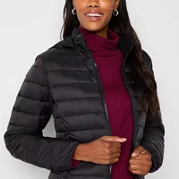 St. John's Bay Womens Midweight Puffer Jacket