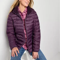 St. John's Bay Womens Midweight Puffer Jacket