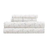 Casual Comfort Painted Meadow Patterned Sheet Set