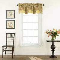 Waverly Swept Away Rod Pocket Scallop Valance