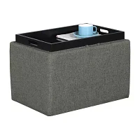 Design2Comfort Storage Ottoman