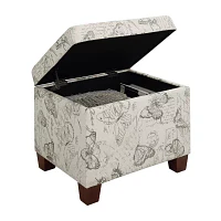 Madisson Cushioned Storage Ottoman