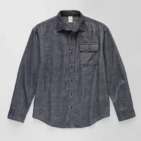 Thereabouts Little & Big Boys Corduroy Long Sleeve Button-Down Shirt