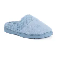 Muk Luks Womens Micro Chenille Clog Slippers