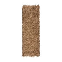 Safavieh Leather Shag Collection Akilah Solid Runner Rug