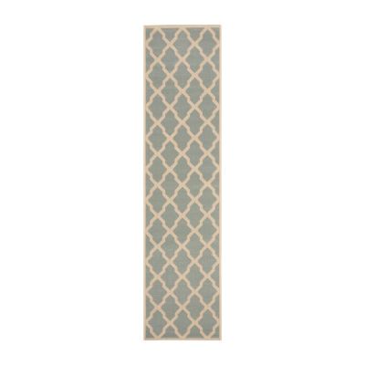 Safavieh Linden Collection Neasa Geometric RunnerRug