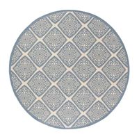 Safavieh Linden Collection Raymond Geometric RoundArea Rug