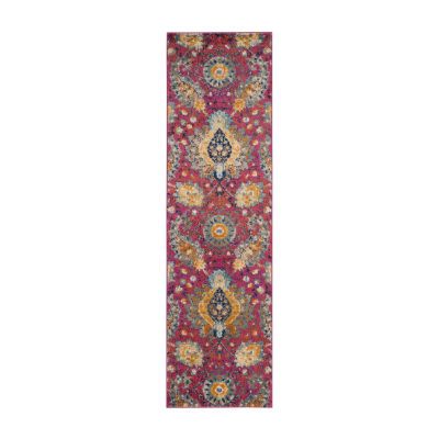 Safavieh Madison Collection Baldric Floral Runner Rug