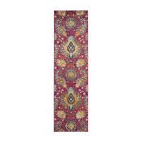 Safavieh Madison Collection Baldric Floral Runner Rug